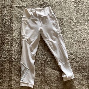 Lululemon cropped mesh leggings